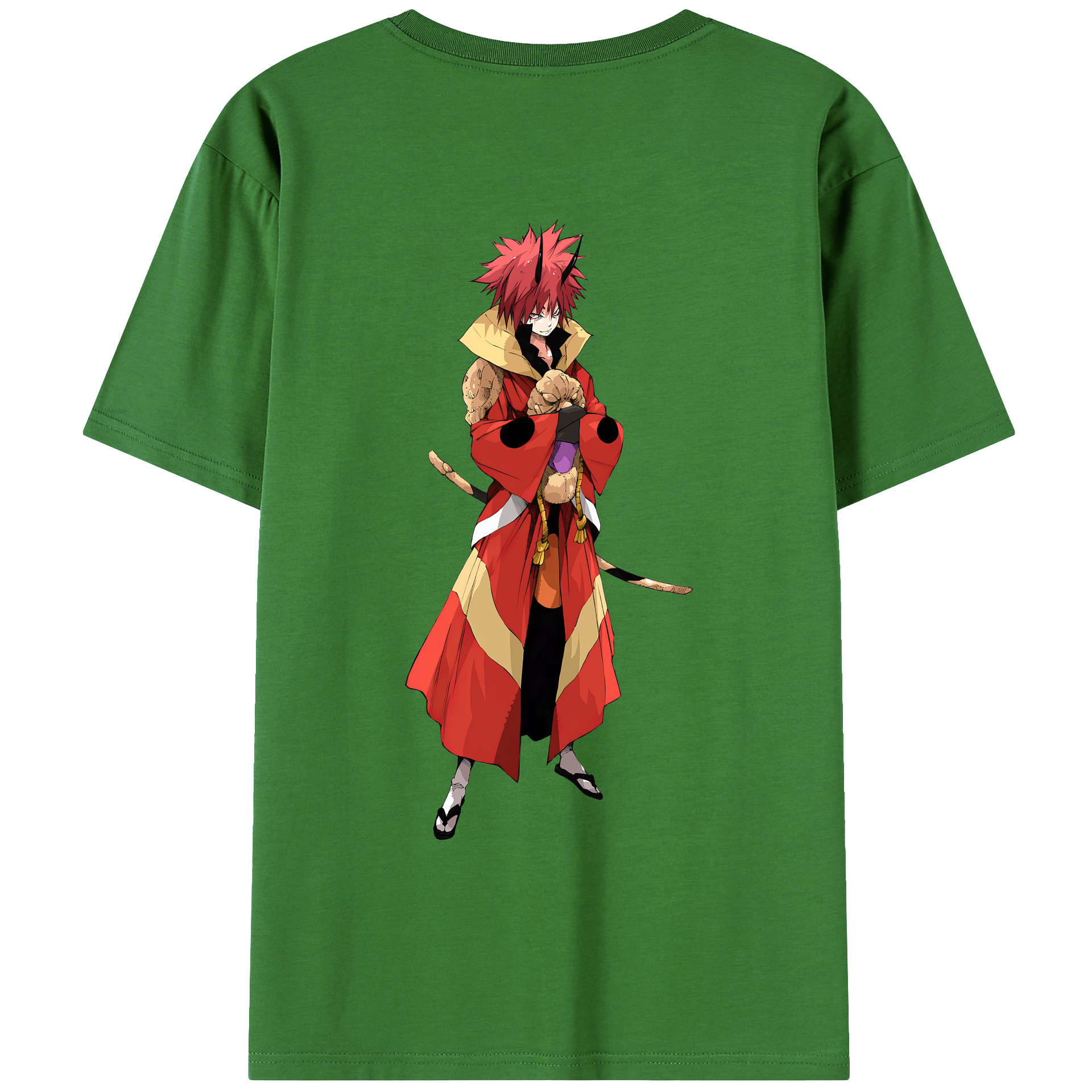 （画像用） 転スラ Regarding Reincarnated to Slime レディース半袖Tシャツ(バックプリント)